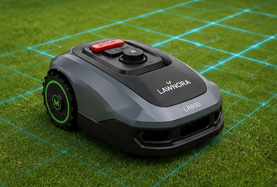 Lawnora LR800 Smart Robotic Lawn Mower – AI Navigation, Wi-Fi App Control, Auto Recharge, Rain Sensor, Up to 0.75 Acre - Image 2