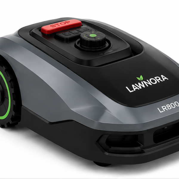 Lawnora LR800 Smart Robotic Lawn Mower – AI Navigation, Wi-Fi App Control, Auto Recharge, Rain Sensor, Up to 0.75 Acre